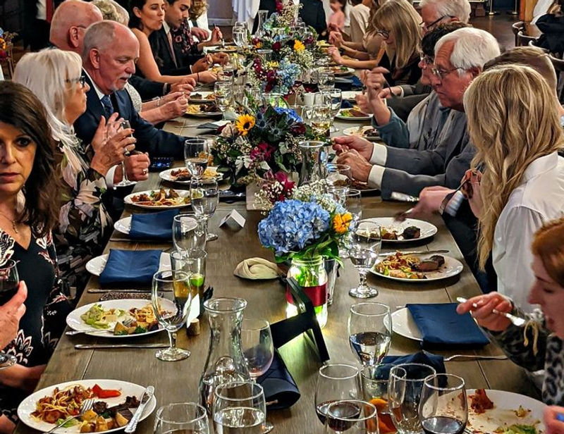 Anniversaries catering by Enck's Plus Catering